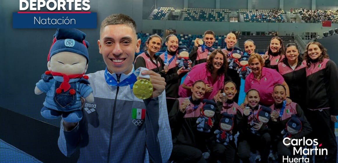 México obtiene el bronce en la Súper Final de Copas del Mundo de Natación Artística 2025
