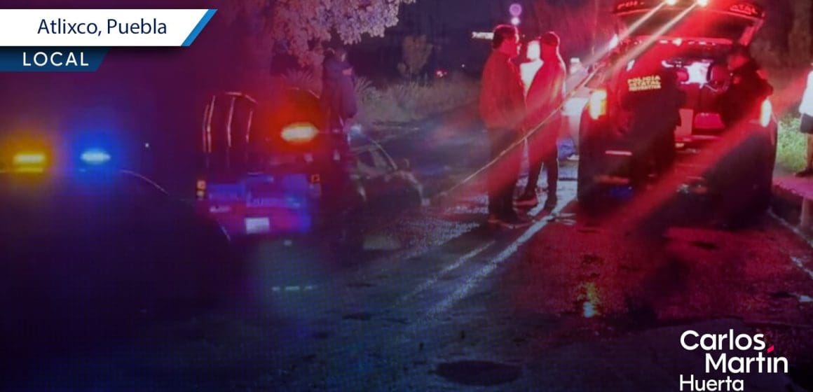 Motociclista pierde la vida al derrapar con un bache en Atlixco