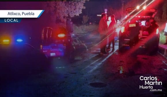 Motociclista pierde la vida al derrapar con un bache en Atlixco