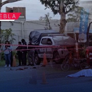 Motociclista pierde la vida en trágico accidente en la carretera federal Puebla-Atlixco