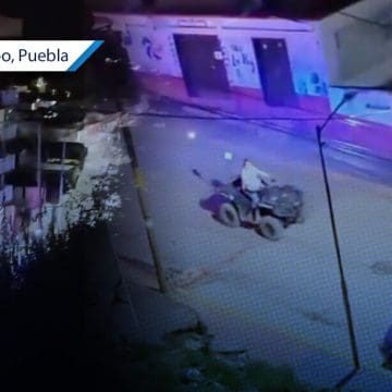 Mujer embarazada roba moto patrulla tras herir a policía en Tetela de Ocampo