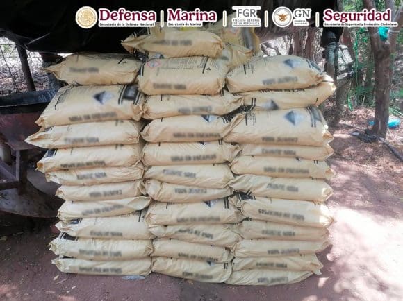 Desmantelan narcolaboratorio en Michoacán