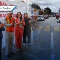 Impulsan movilidad en San Pedro Cholula con pavimentación en San Cristóbal Tepontla