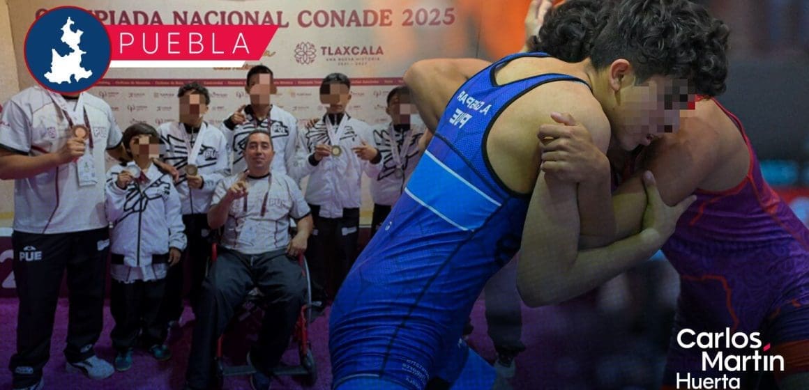 Puebla destaca en Luchas Asociadas durante la Olimpiada Nacional 2025