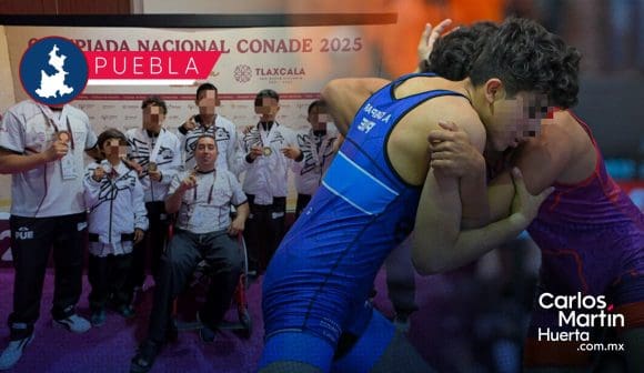 Puebla destaca en Luchas Asociadas durante la Olimpiada Nacional 2025