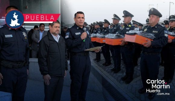 Puebla refuerza la imagen de su policía con nuevos uniformes