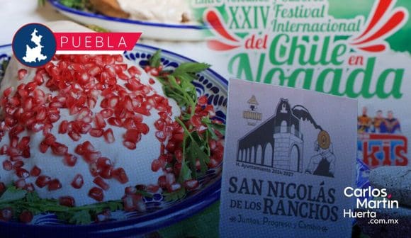 Puebla se prepara para el XXIV Festival Internacional del Chile en Nogada 2025