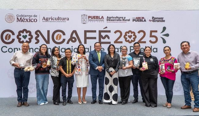 Puebla, sede de la Convención Nacional de Café 2025
