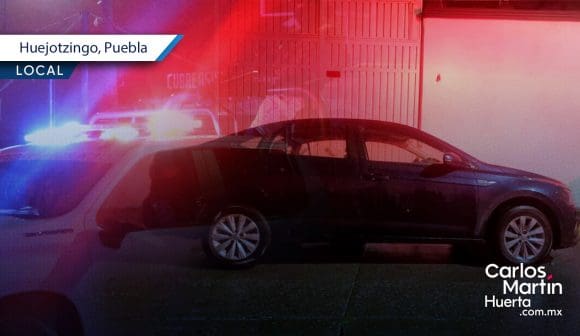 Recuperan vehículo robado en Huejotzingo tras operativo