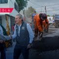 Refuerza Pepe Chedraui bacheo en Puebla: Más de 50 mil baches tapados