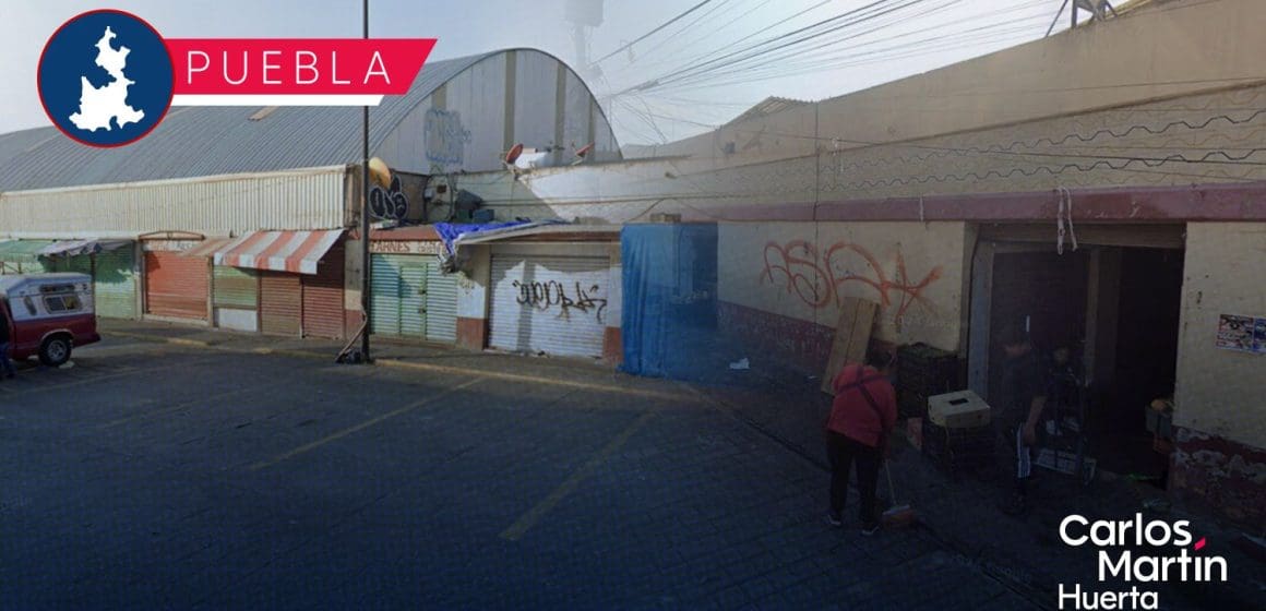 Rehabilitarán la fachada del Mercado 5 de Mayo en Puebla