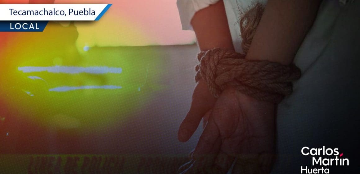 Rescatan a 5 personas secuestradas y aseguran vehículos en Tecamachalco