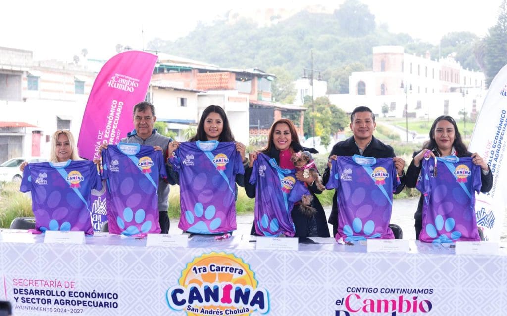 Se acerca la 1ra Carrera Canina 2025 de San Andrés Cholula