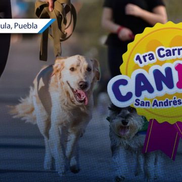 Se acerca la 1ra Carrera Canina 2025 de San Andrés Cholula