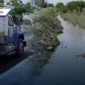 Se desborda el dren de Valsequillo y afecta a colonias de Tehuacán