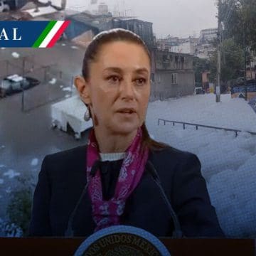 Tras inundación y espuma en Naucalpan, habrá apoyo: Sheinbaum