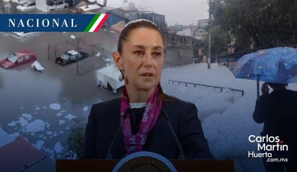 Tras inundación y espuma en Naucalpan, habrá apoyo: Sheinbaum