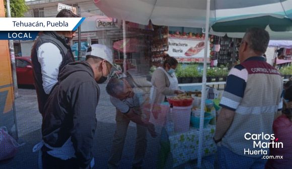 Suspenden a vendedores de alimentos en Tehuacán por irregularidades sanitarias