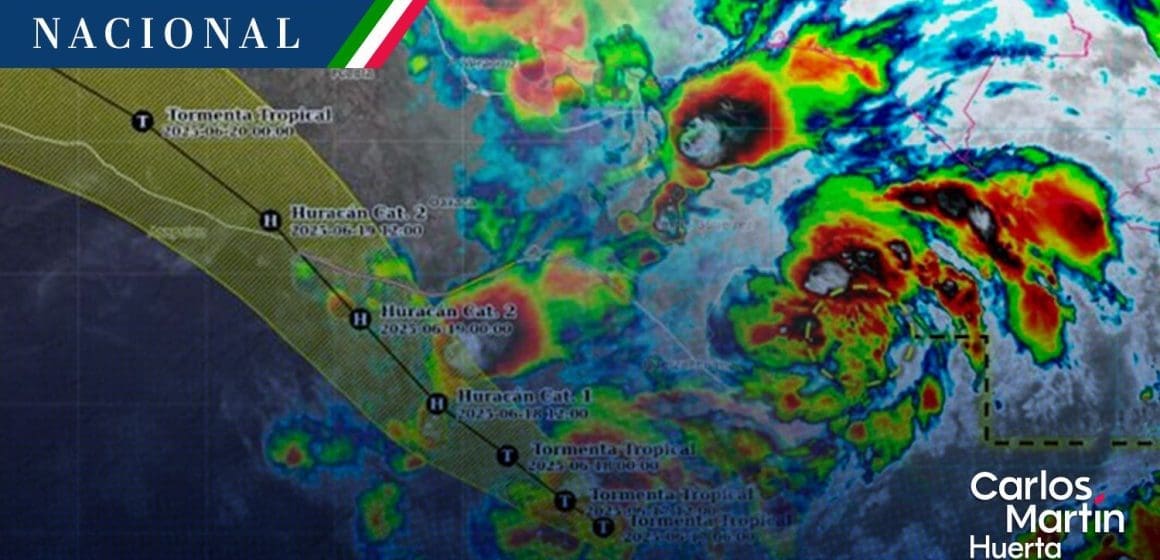 Tormenta tropical Erick se forma en el Pacífico