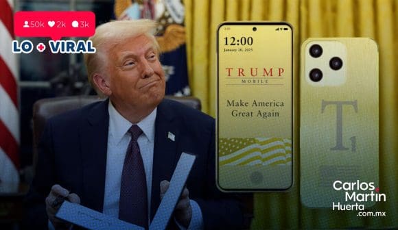 Trump lanza su propio celular y servicio de telefonía móvil: “Trump Mobile”