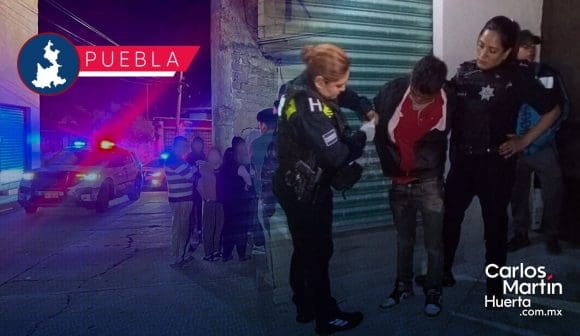 Vecinos de San Miguel Canoa detienen a ladrón de autopartes