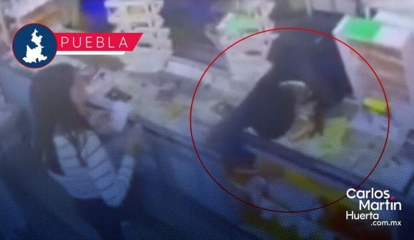 Video: Así fue el asalto al Centro Joyero en el Centro Histórico de Puebla
