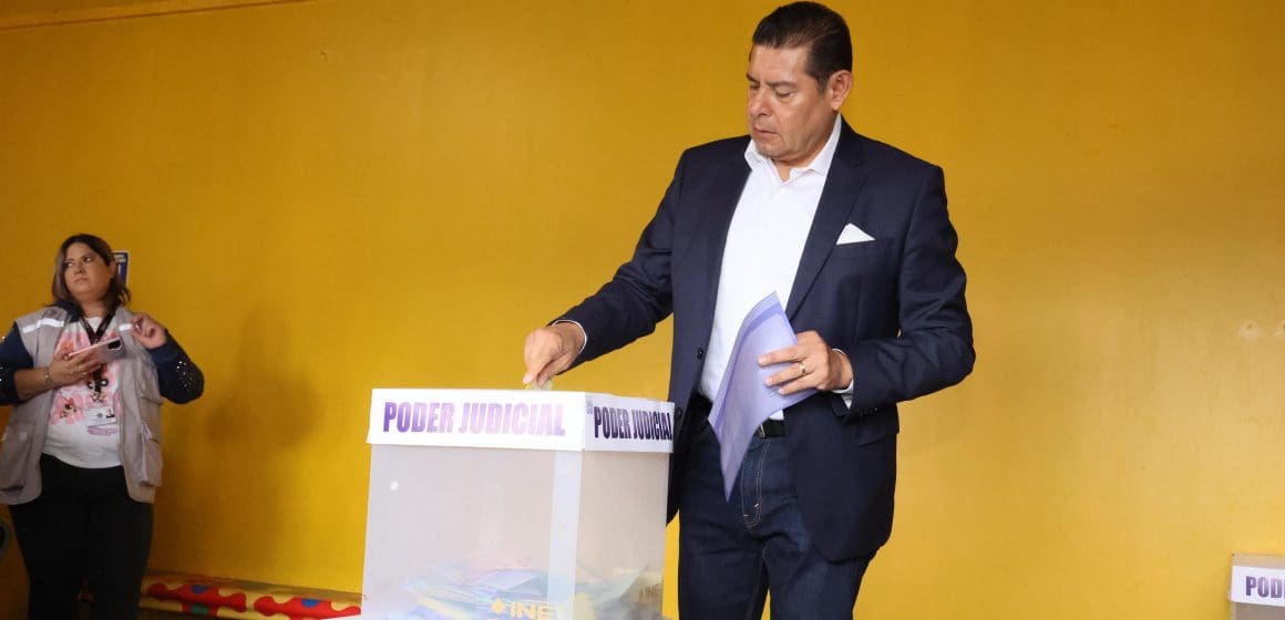 El gobernador Alejandro Armenta llama a votar libremente por el Poder Judicial