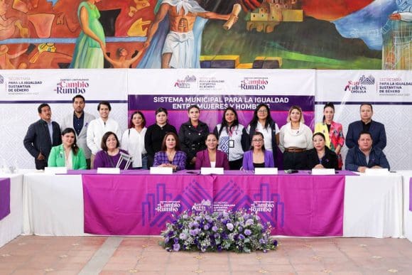 San Andrés Cholula reinstala  el Sistemas para Erradicar la Violencia de Género e Impulsar la Igualdad