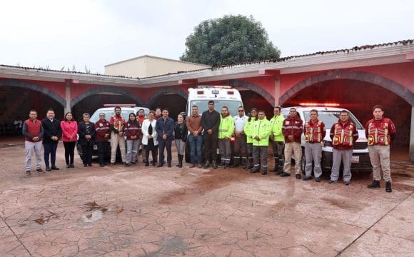 Reconoce Omar Muñoz ardua labor de paramédicos de la SSCyPC y SUMA