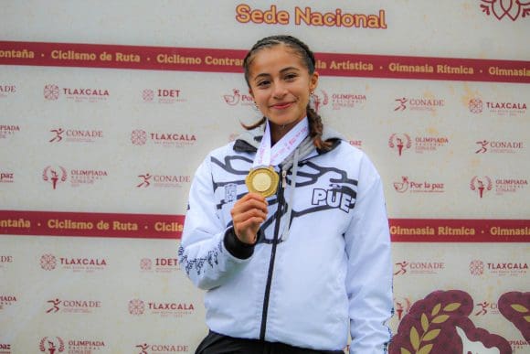 Puebla sumó cinco medallas en Atletismo de Olimpiada Nacional; destaca el Oro de Miriam Sánchez Tapia