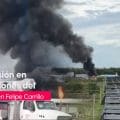 Explosión en el Tren Maya: Incendio en Felipe Carrillo Puerto genera alarma