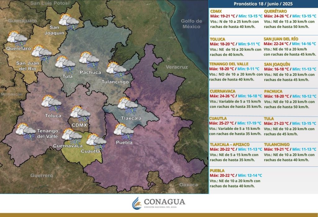 Tormenta tropical Erick 2025: ¿Se suspenderán clases en Puebla? 2 conagua