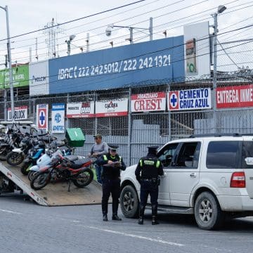 Más de 880 vehículos remitidos al corralón en Puebla como parte del operativo Centinela