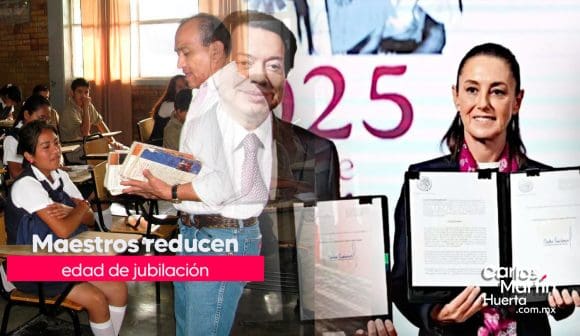 Reducen edad de jubilación para maestros en México