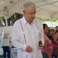 AMLO participa en elección histórica del Poder Judicial en Chiapas