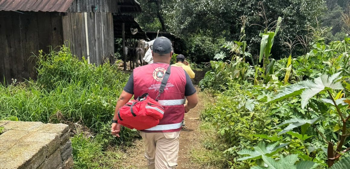 Deslizamiento de tierra en Chiconcuautla, Puebla, deja una persona fallecida y tres lesionados