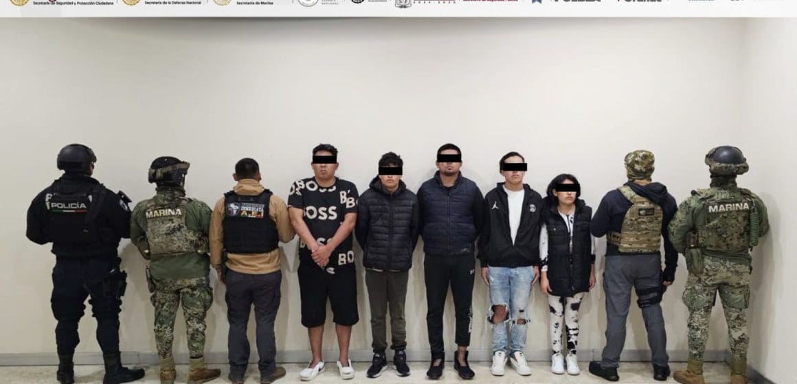 Resultado de acciones interinstitucionales, fueron detenidos cinco generadores de violencia