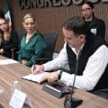 Signan convenio de colaboración Congreso del Estado y ACECOP