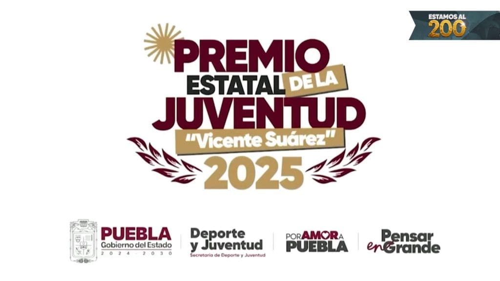 Abren convocatoria en Puebla para el Premio Estatal de la Juventud Vicente Suarez 2025 3