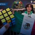 Alumno de la BUAP de Tehuacán obtiene el lugar 15 en el Campeonato Mundial de Cubo Rubik 2025