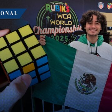 Alumno de la BUAP de Tehuacán obtiene el lugar 15 en el Campeonato Mundial de Cubo Rubik 2025