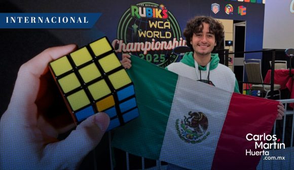 Alumno de la BUAP de Tehuacán obtiene el lugar 15 en el Campeonato Mundial de Cubo Rubik 2025