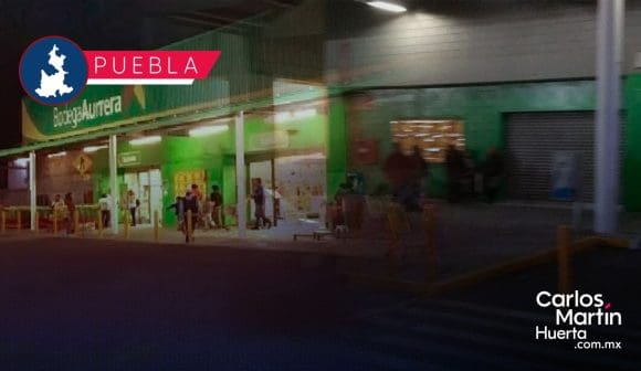 Asaltan Bodega Aurrera del bulevar Carmelitas: Robo armado causa pánico