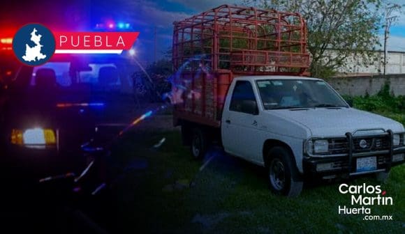 Asalto a mano armada en Guadalupe Victoria; roban camioneta con ganado ovino