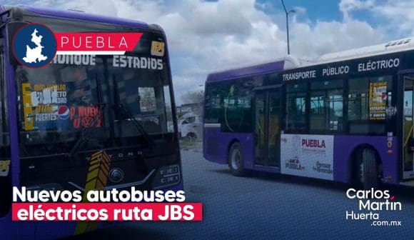 Así lucen las nuevos camiones de la ruta JBS morados
