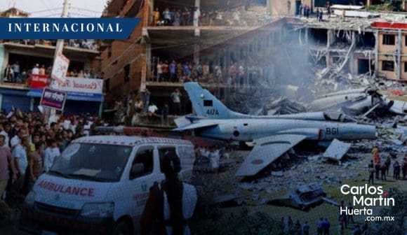 Avión militar choca contra escuela en Bangladesh dejando al menos 20 muertos y más de 100 heridos