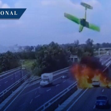 Avioneta se estrella sobre autopista de Italia; hay dos muertos
