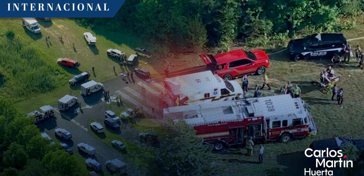 Avioneta con 14 ocupantes se estrella en Nueva Jersey