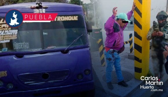 Balean a pasajero tras oponerse a asalto a unidad de la Ruta los Morados frente a Plaza Loreto