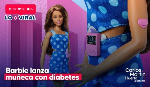 Barbie lanza su primera muñeca con diabetes tipo 1